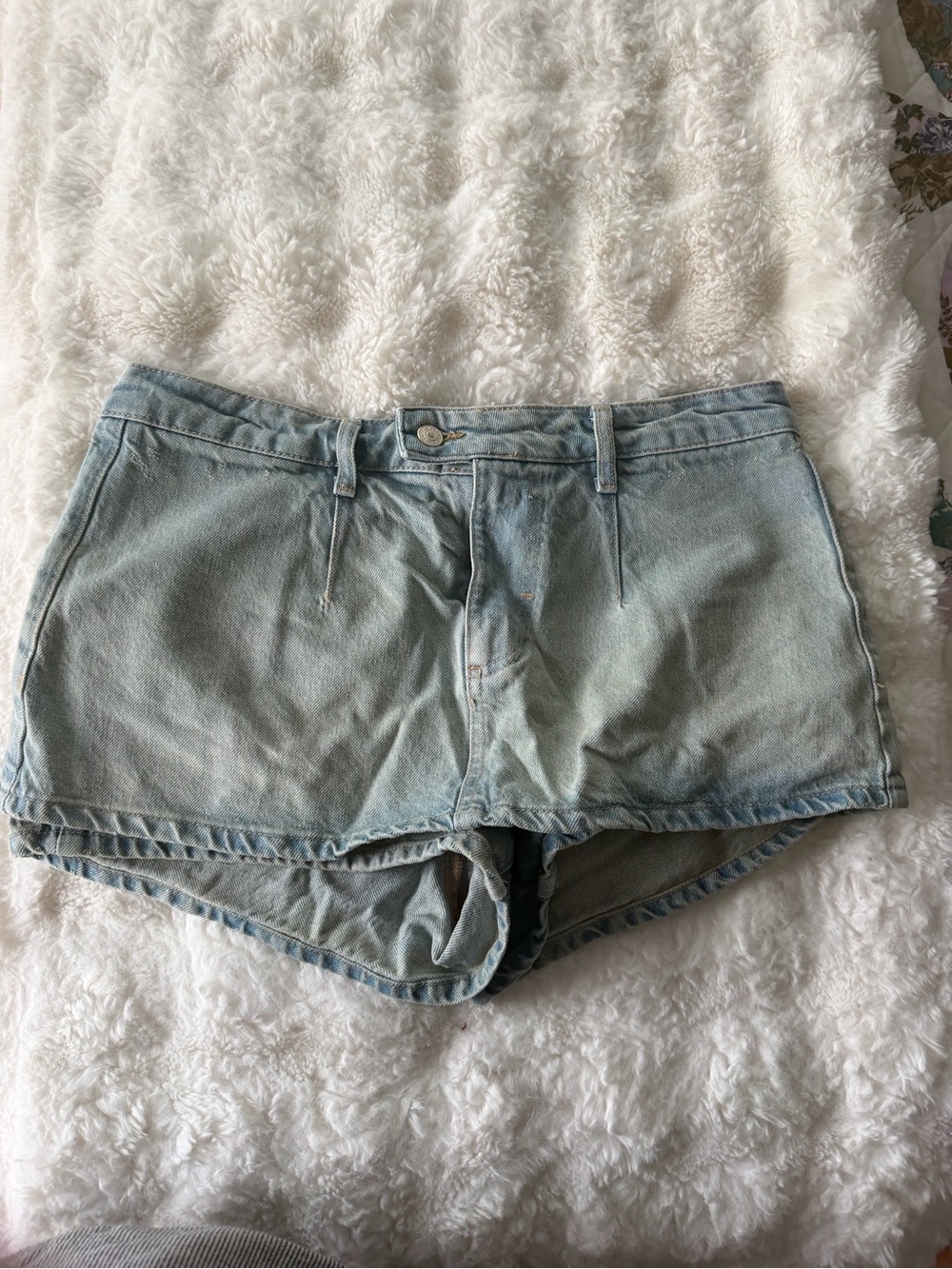 Free people Light Blue Women's Denim Skort size 29